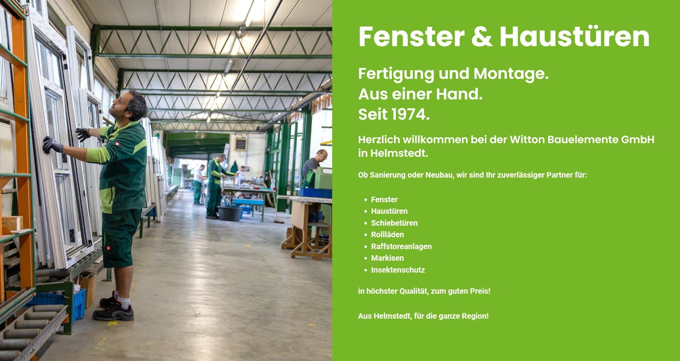 Fensterbau Bülstringen - ↗️Witton Bauelemente: ✓Schiebetüren mit Komfort